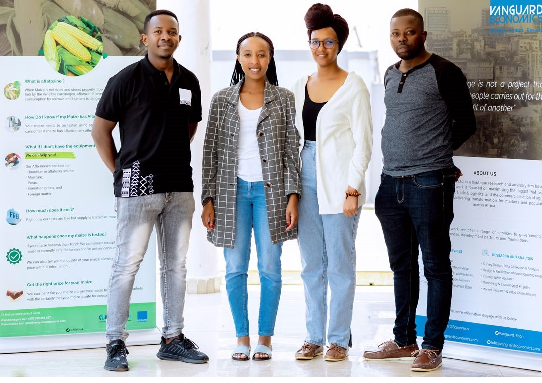 Grain market in Rwanda — Aflakiosk testing services